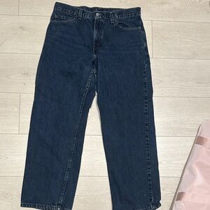 Levi's Women's 557 Straight-Leg Dark Indigo Jeans